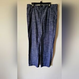 Boys pants size 16 HUSKY blue dress pants boys 16H